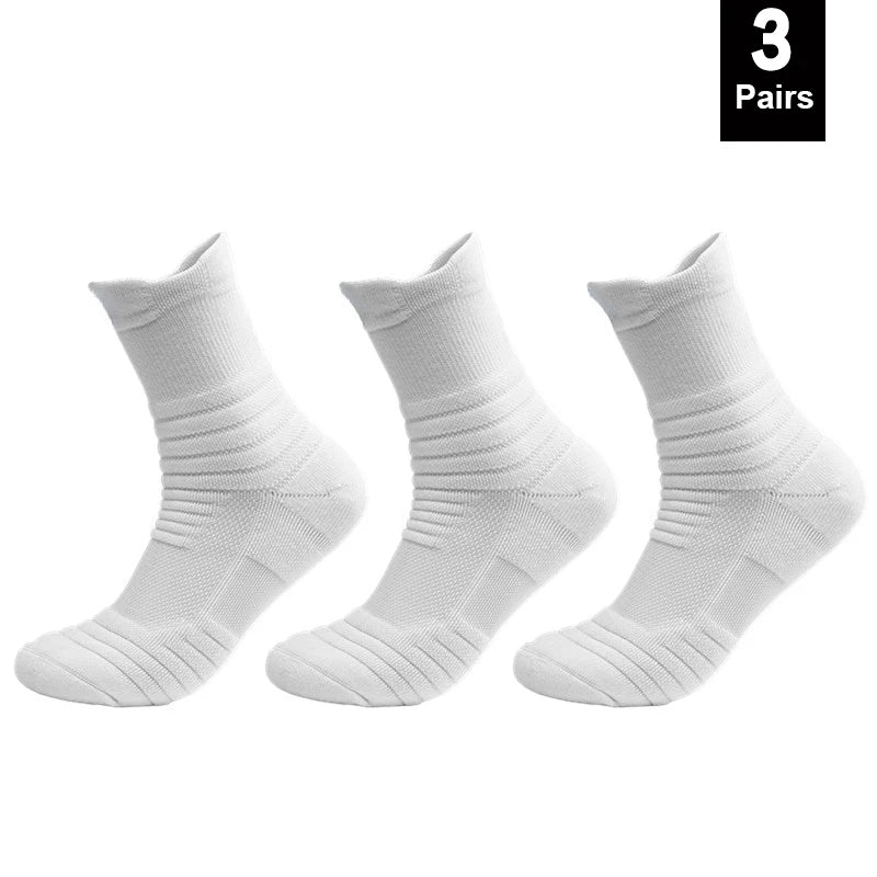 Men’s Anti-Slip Sport Socks – Short & Long, Breathable