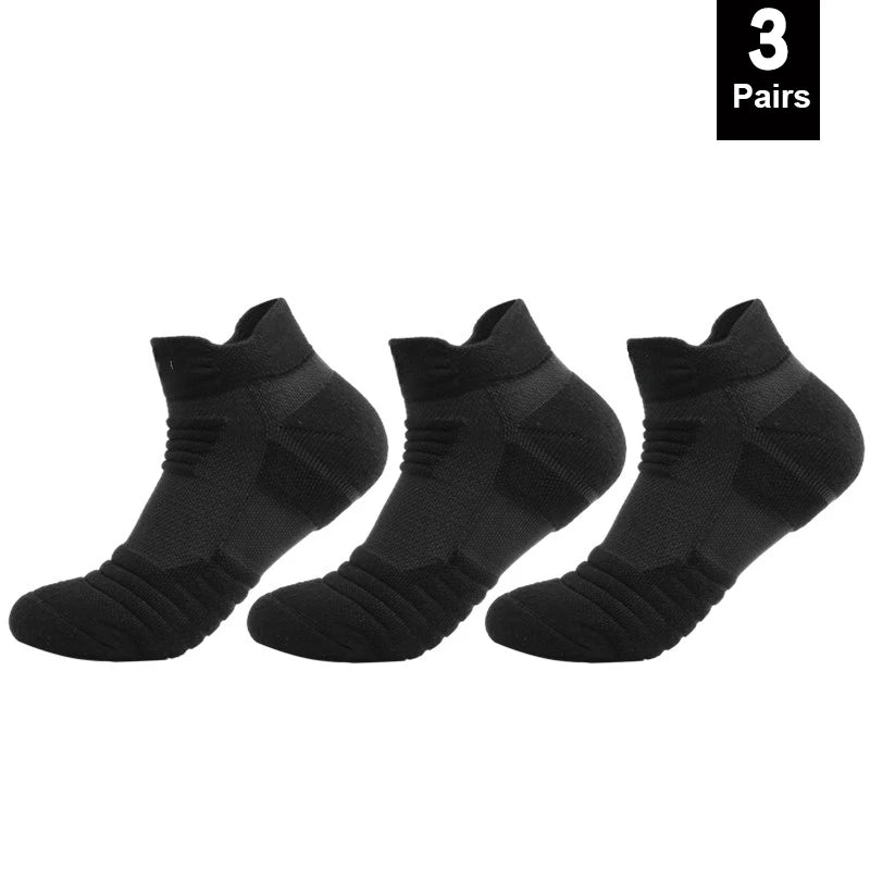 Men’s Anti-Slip Sport Socks – Short & Long, Breathable