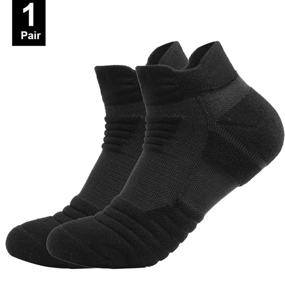 Men’s Anti-Slip Sport Socks – Short & Long, Breathable